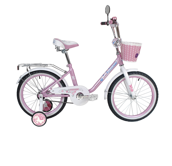 Велосипед Black Aqua Princess 16"; 1s розово-белый