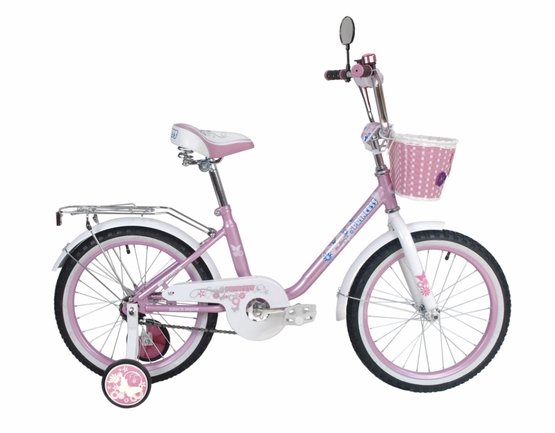 Велосипед Black Aqua Princess 20"; 1s розовый-белый